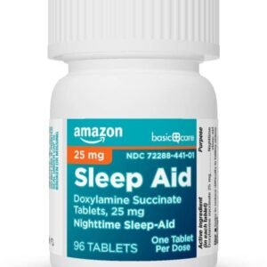 Amazon basic care sleep aid insomnia supplement 7