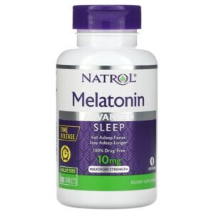 Natrol Melatonin Advanced Sleep Time Release 10 mg 100 Tablets 3