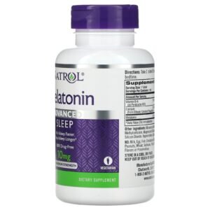 Natrol Melatonin Advanced Sleep Time Release 10 mg 100 Tablets 8