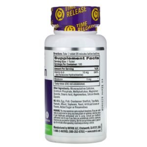 Natrol Melatonin Time Release Extra Strength 5 mg 100 Tablets 3