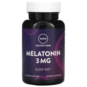 MRM Melatonin 3 mg 60 Vegan Capsules 1