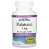 Natural Factors Stress Relax Melatonin 1 mg 90 Chewable Tablets 1